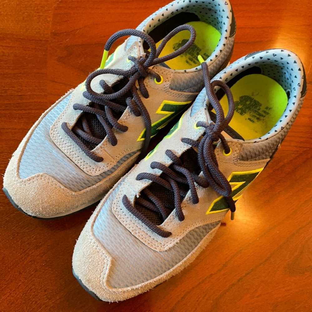 New Balance for J Crew Womens athletic shoes with suede details 6.5 M